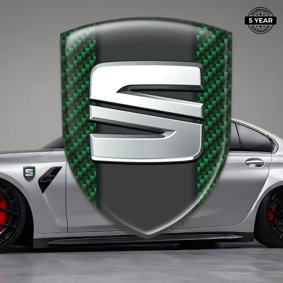 Seat Crest Logo Emblem Prestige Line