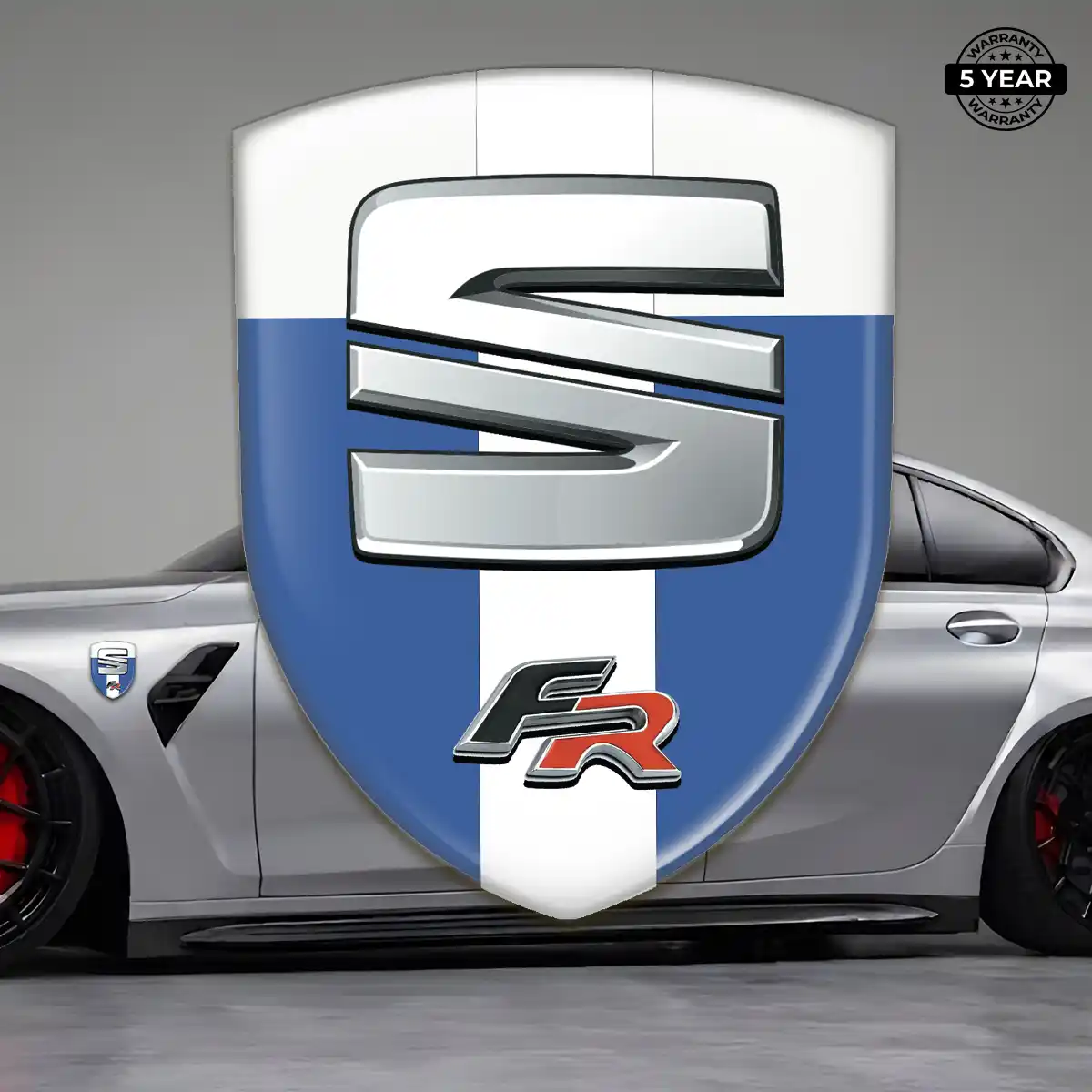 Seat Crest Logo Emblem Superior Craft