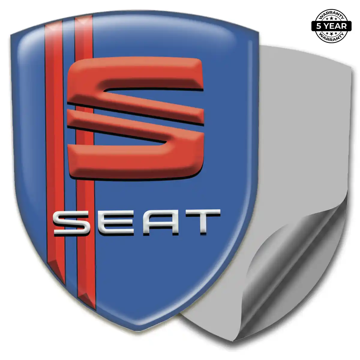Seat Domed Badge Prime Quality