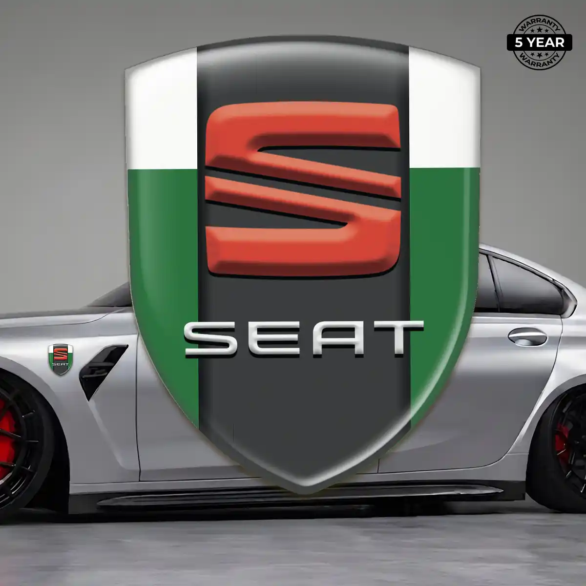 Seat Domed Badge Superior Craft