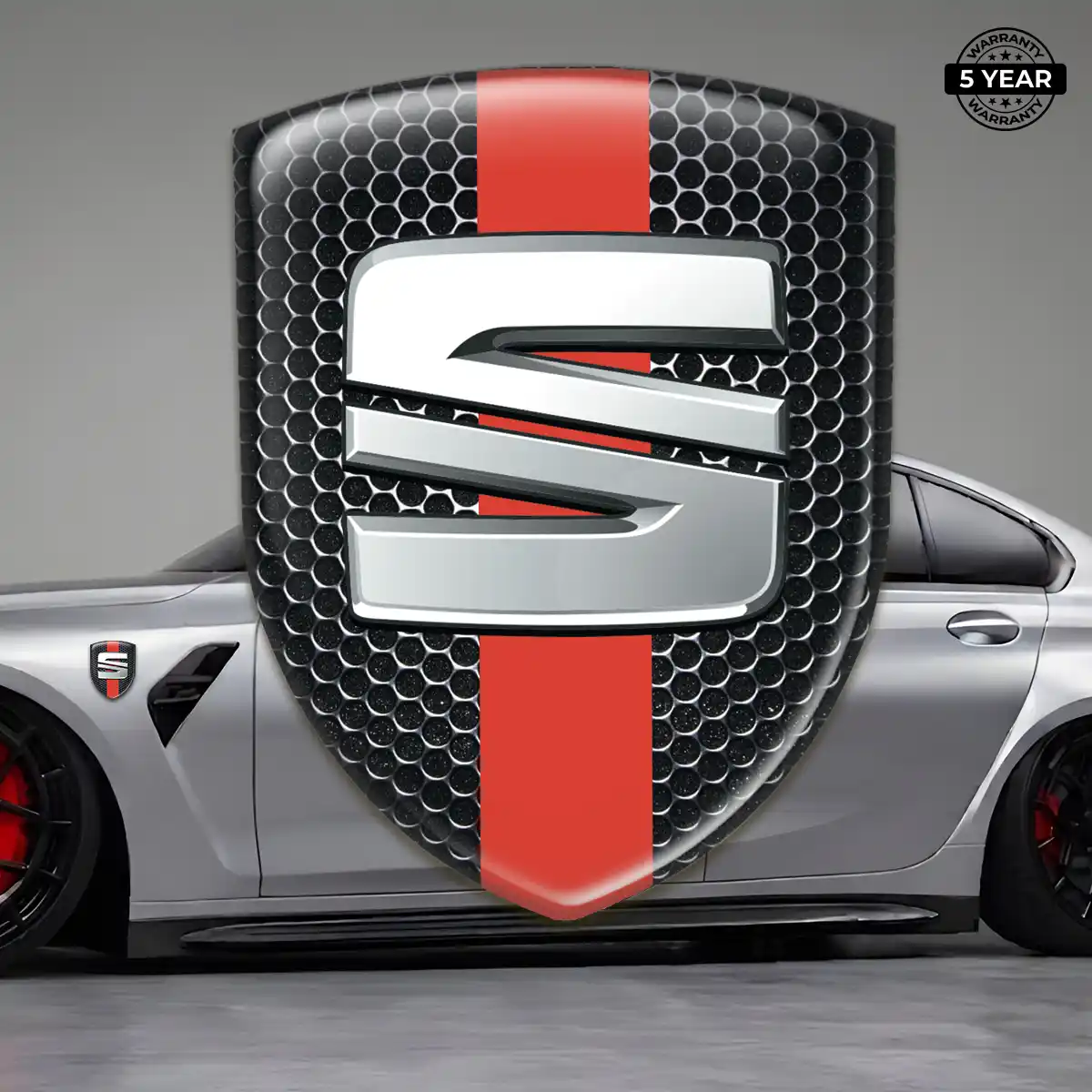 Seat Domed Decal Prestige Line