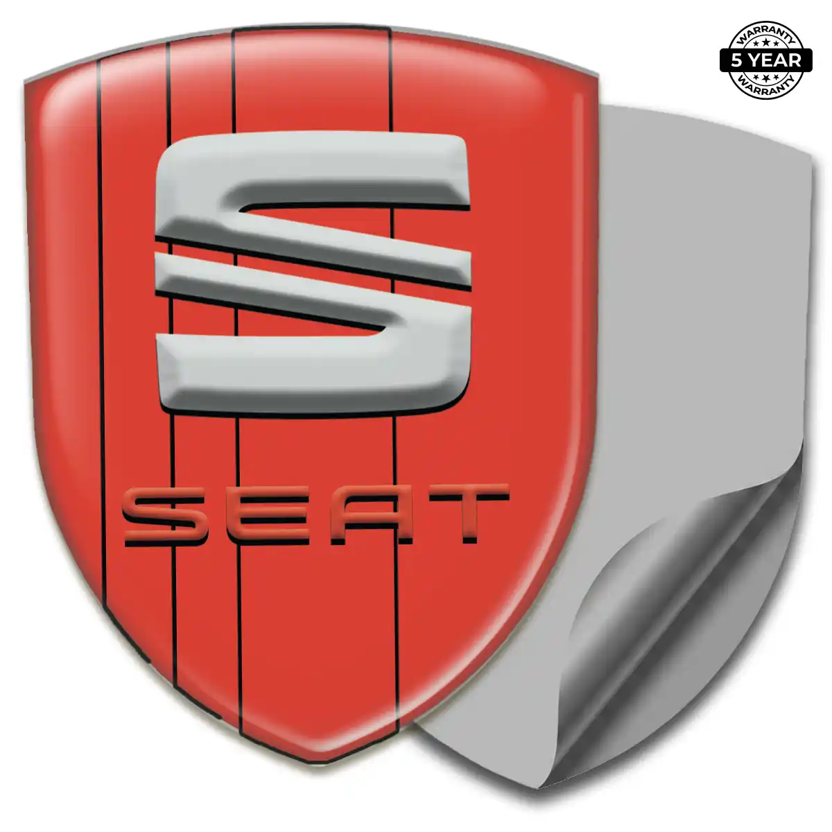 Seat Domed Decal Prime Quality