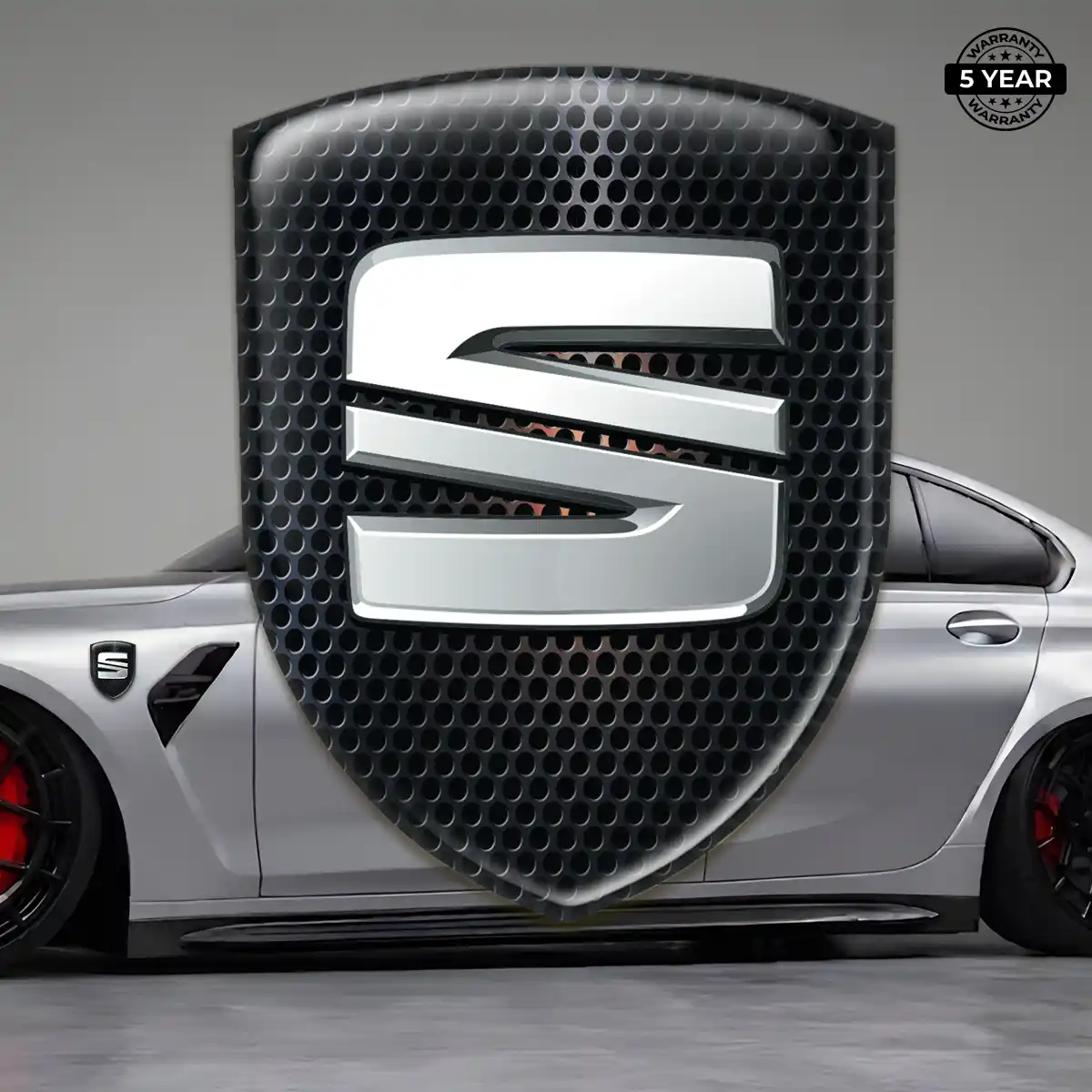 Seat Domed Emblem Prestige Line
