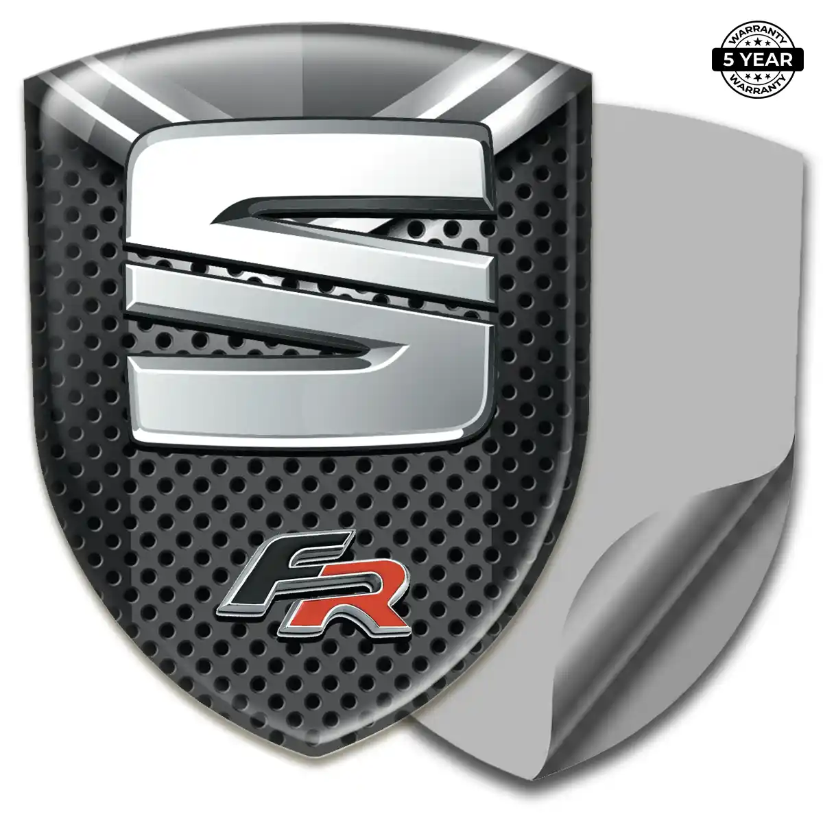 Seat Domed Emblem Prime Quality