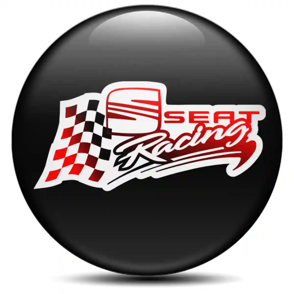Seat Domed Emblem Refined Design
