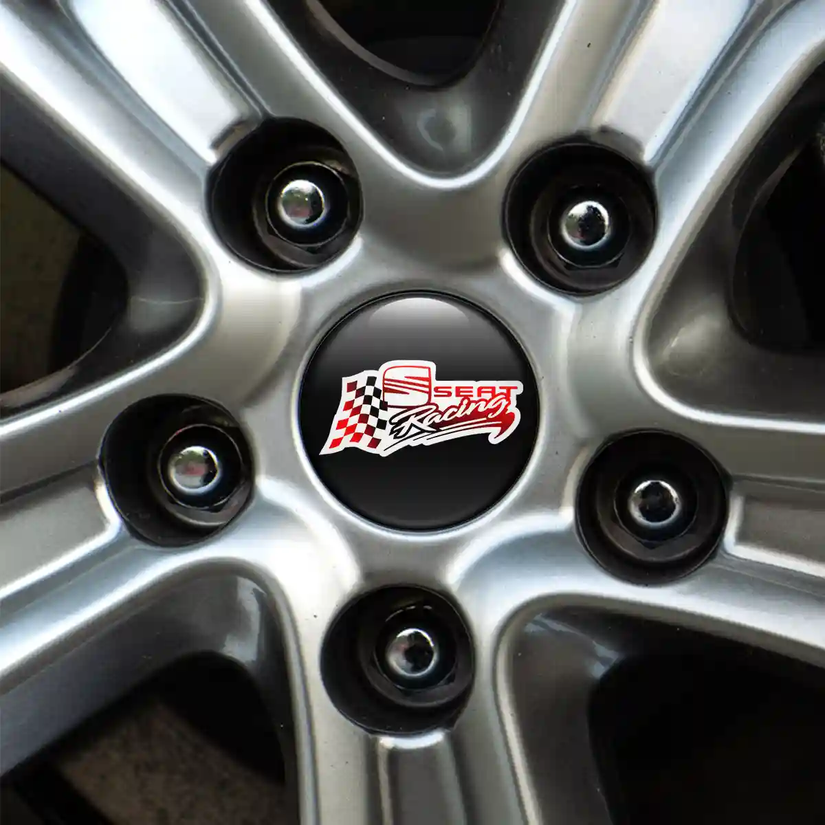 Seat Domed Emblem Refined Design