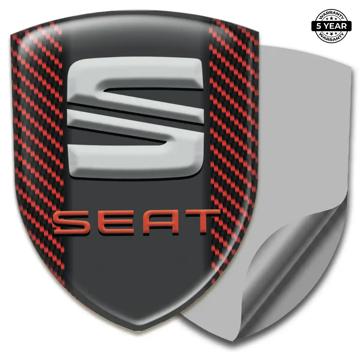 Seat Domed Emblem Superior Craft