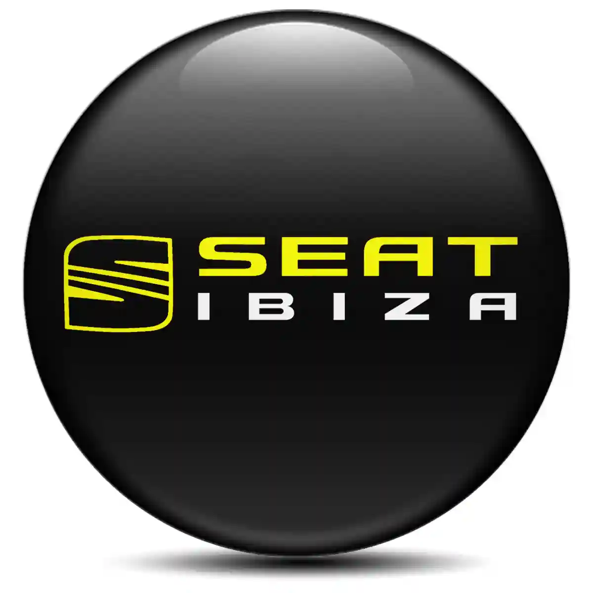 Seat Domed Sticker Refined Design