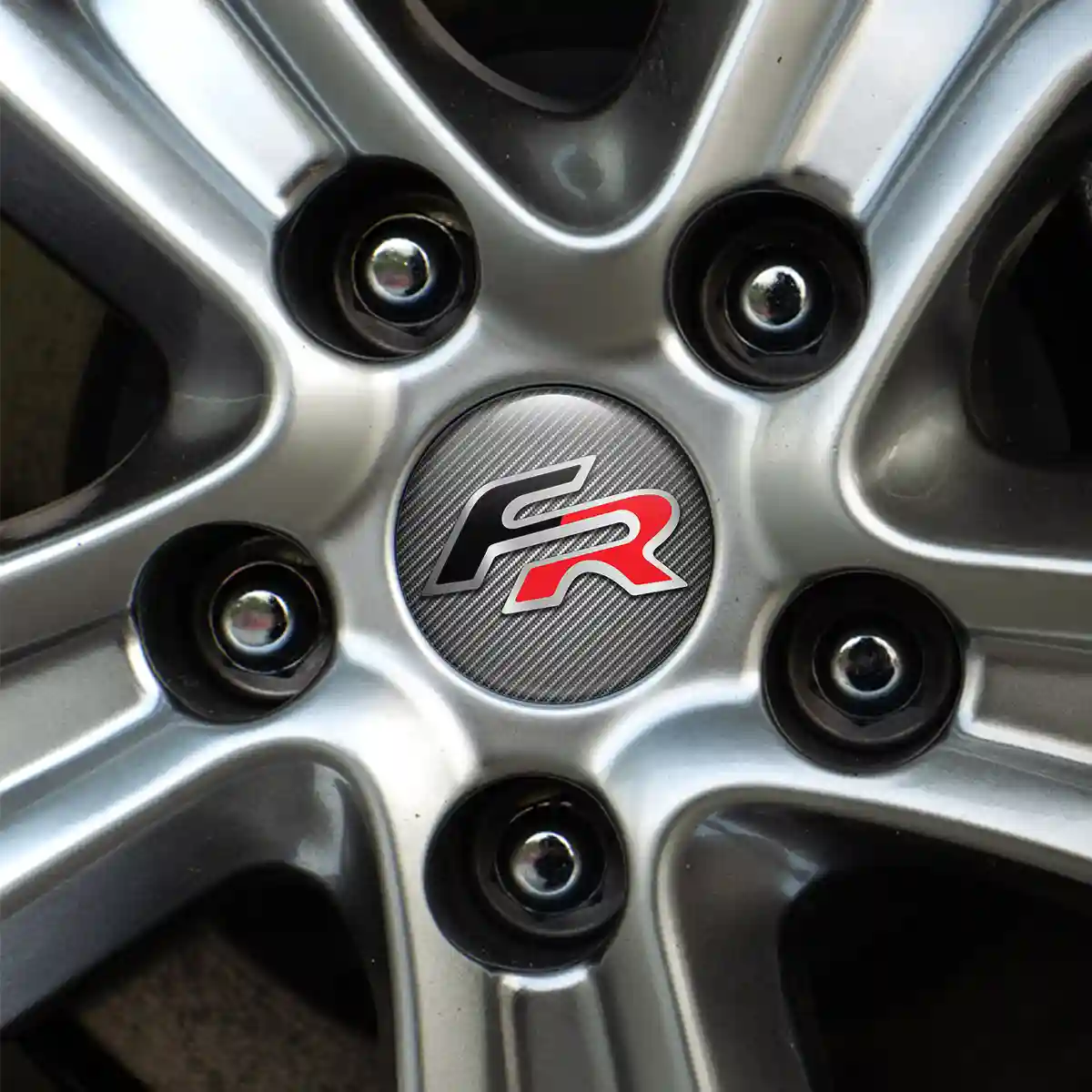 Seat Domed Sticker Self-Adhesive Refined Design