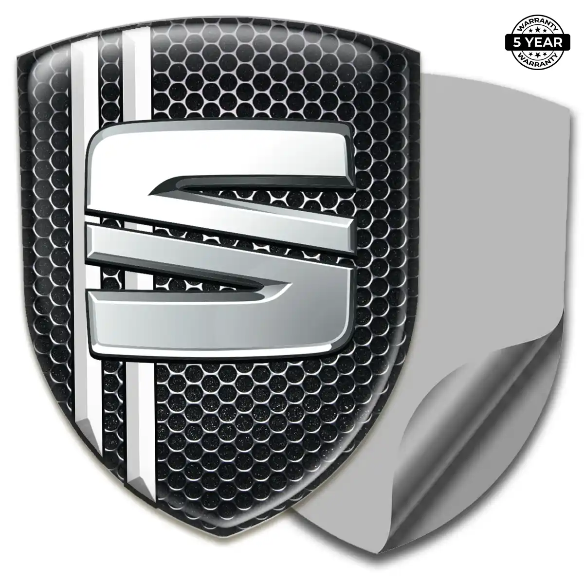 Seat Emblem Badge Logo Refined Design