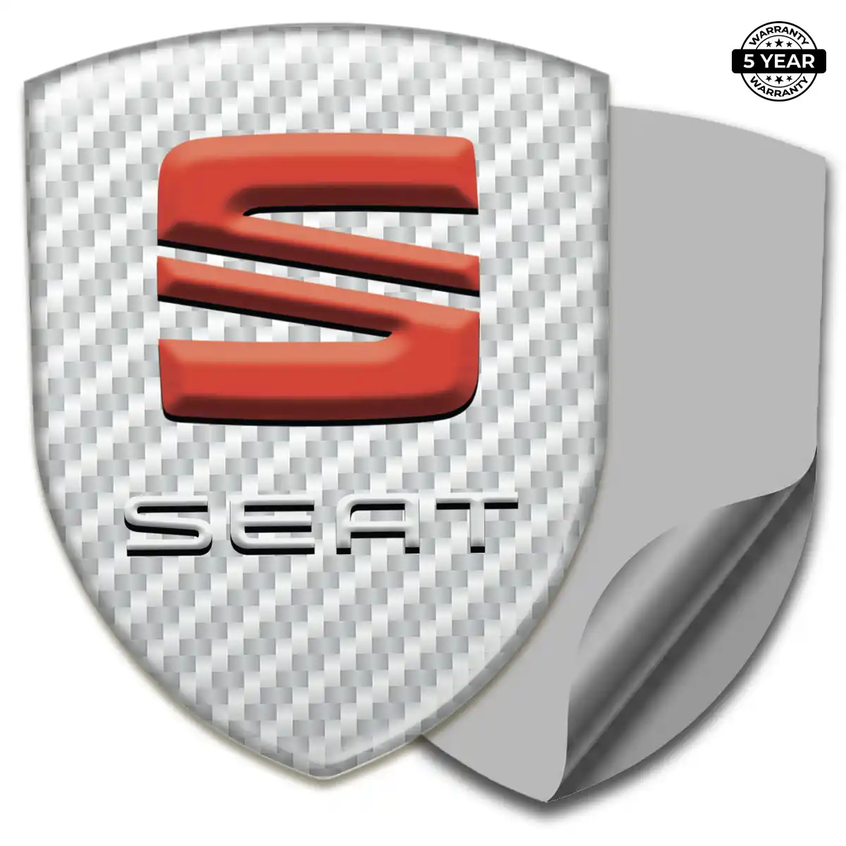 Seat Emblem Badge Logo Superior Craft
