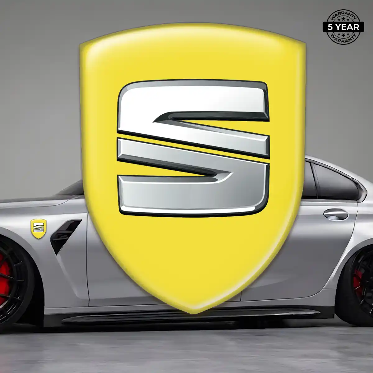 Seat Emblem Badge Prestige Line