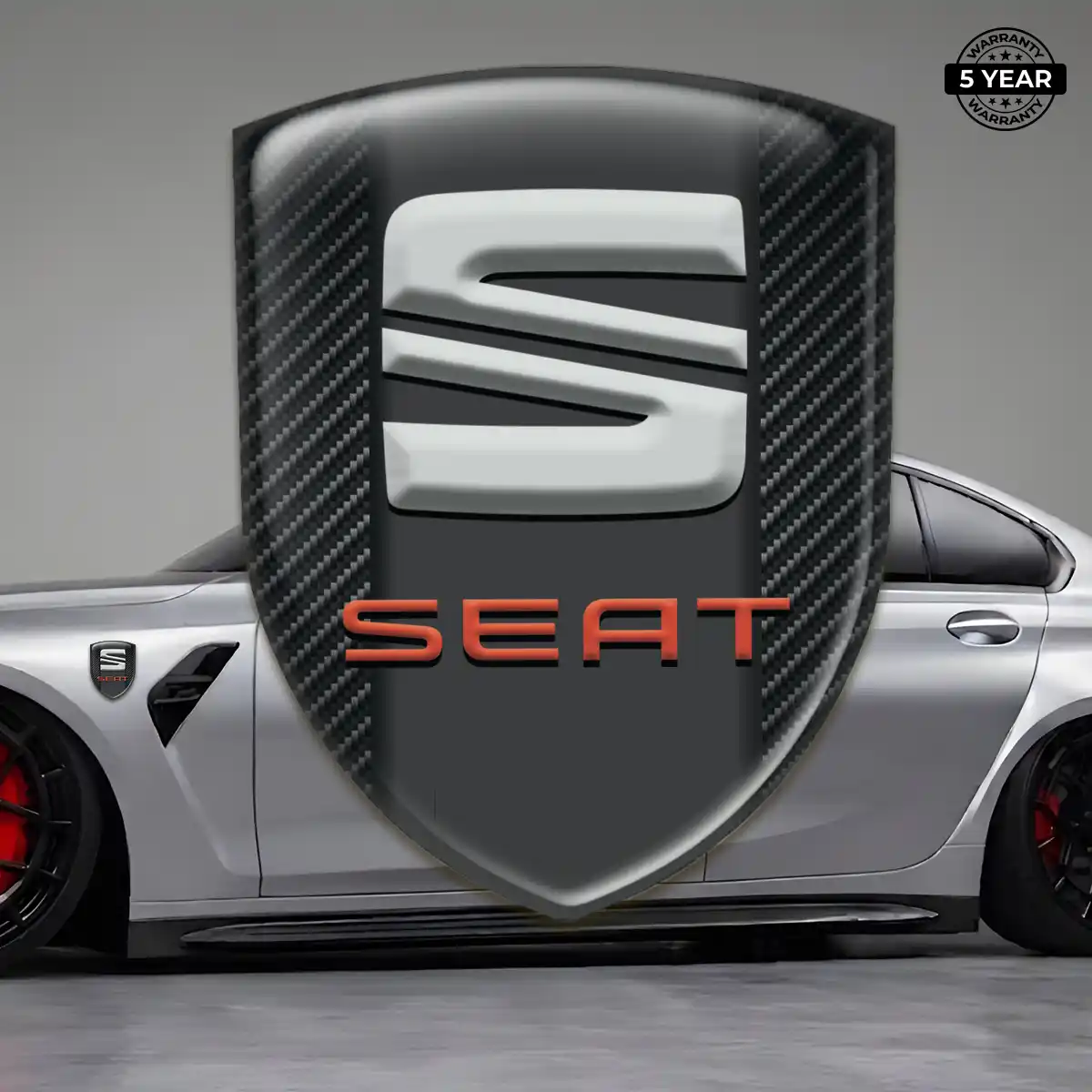 Seat Emblem Badge Prime Quality