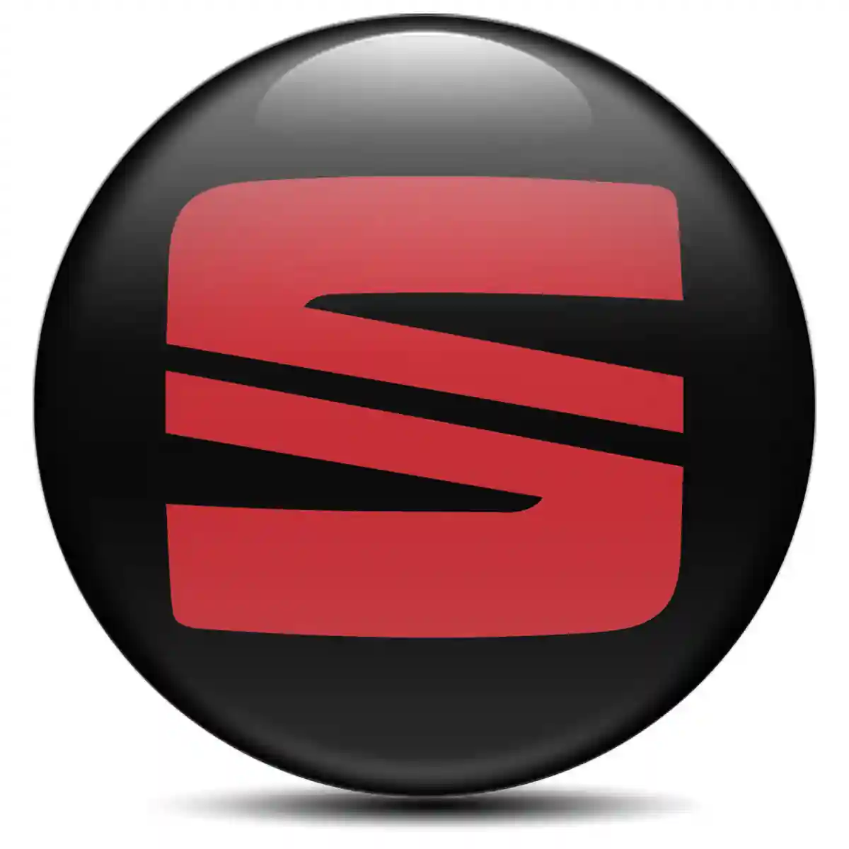 Seat Emblem Badge Self-Adhesive Refined Design