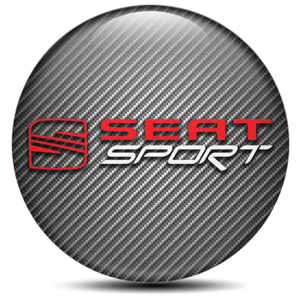 Seat Emblem Badge Self-Adhesive Sleek Style