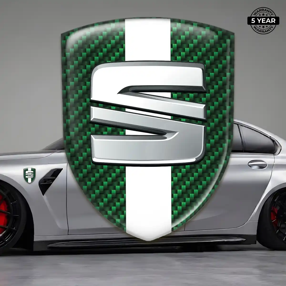 Seat Emblem Badge Signature Grade