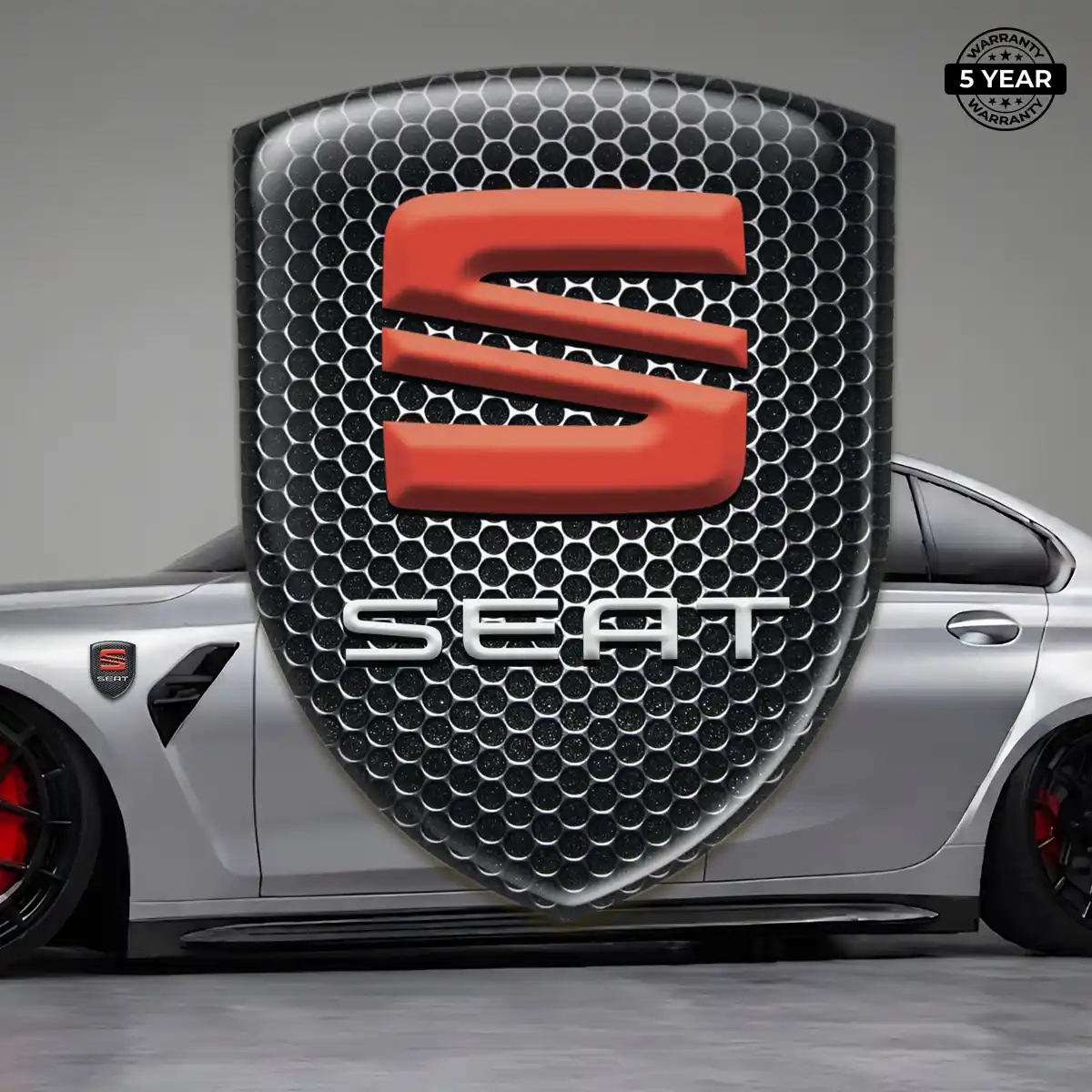 Seat Emblem Badge Superior Craft