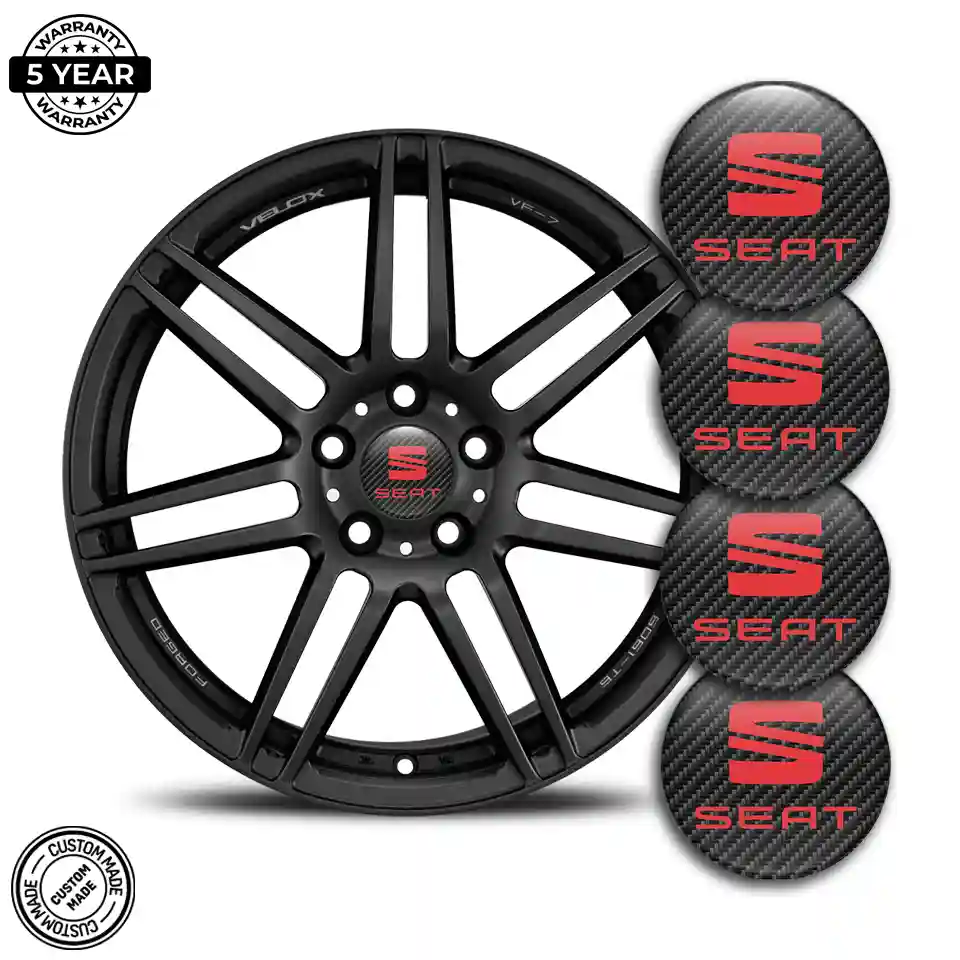 Seat Emblem Center Hup Cap Elite Finish