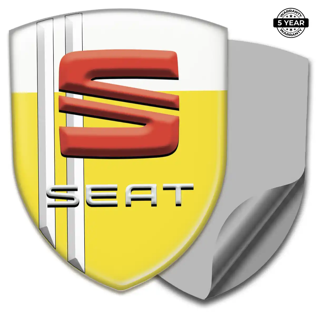Seat Emblem Crest Elite Finish