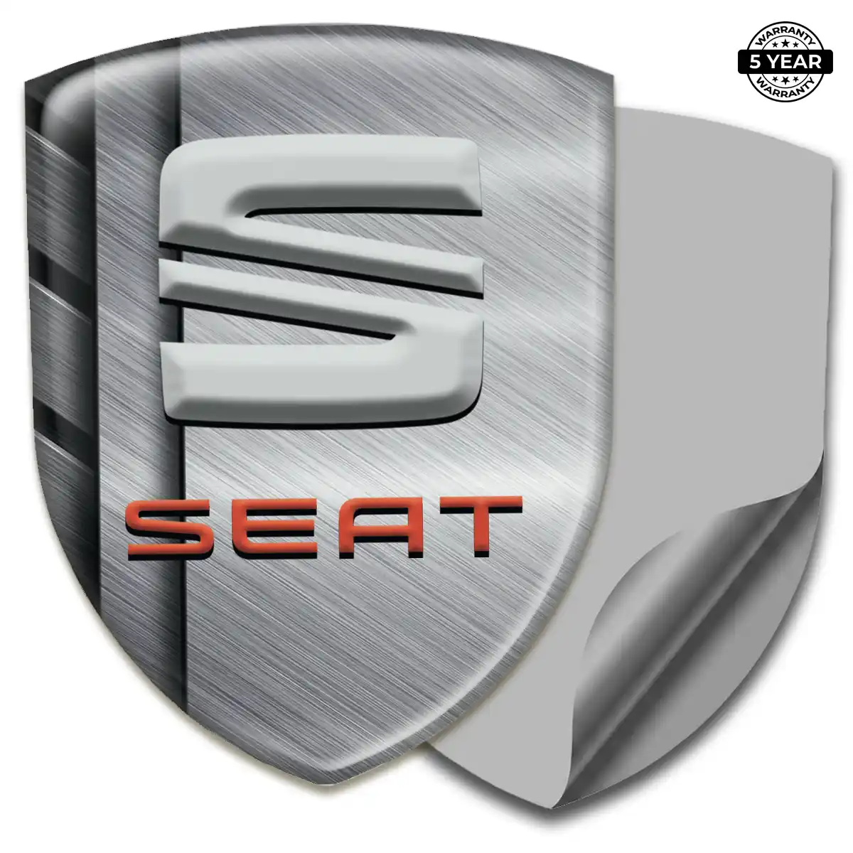 Seat Emblem Crest Sleek Style