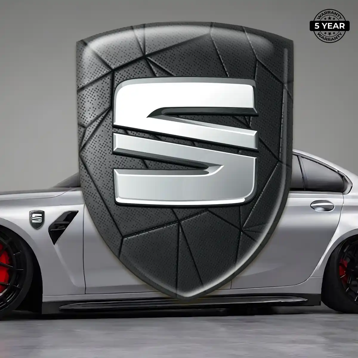 Seat Emblem Domed Badge Prime Quality