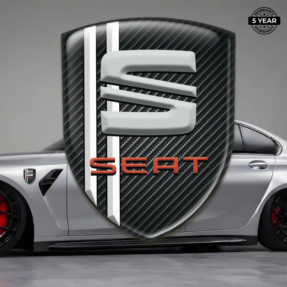 Seat Emblem Elite Finish