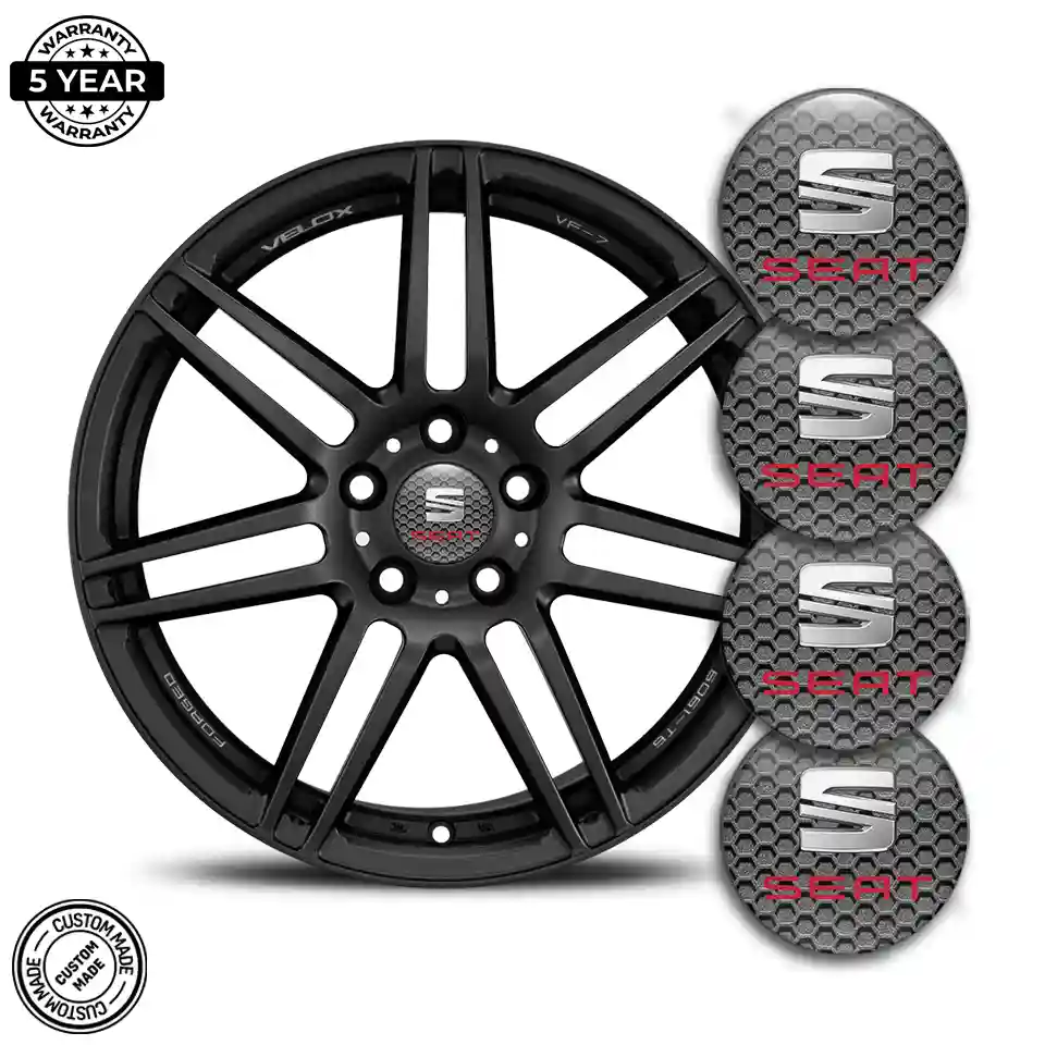 Seat Emblem Epoxy Self-Adhesive Sleek Style