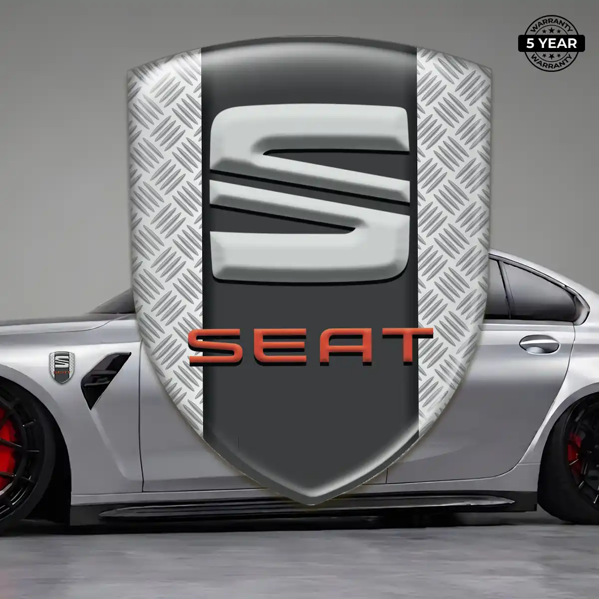 Seat Emblem Logo Badge Prestige Line