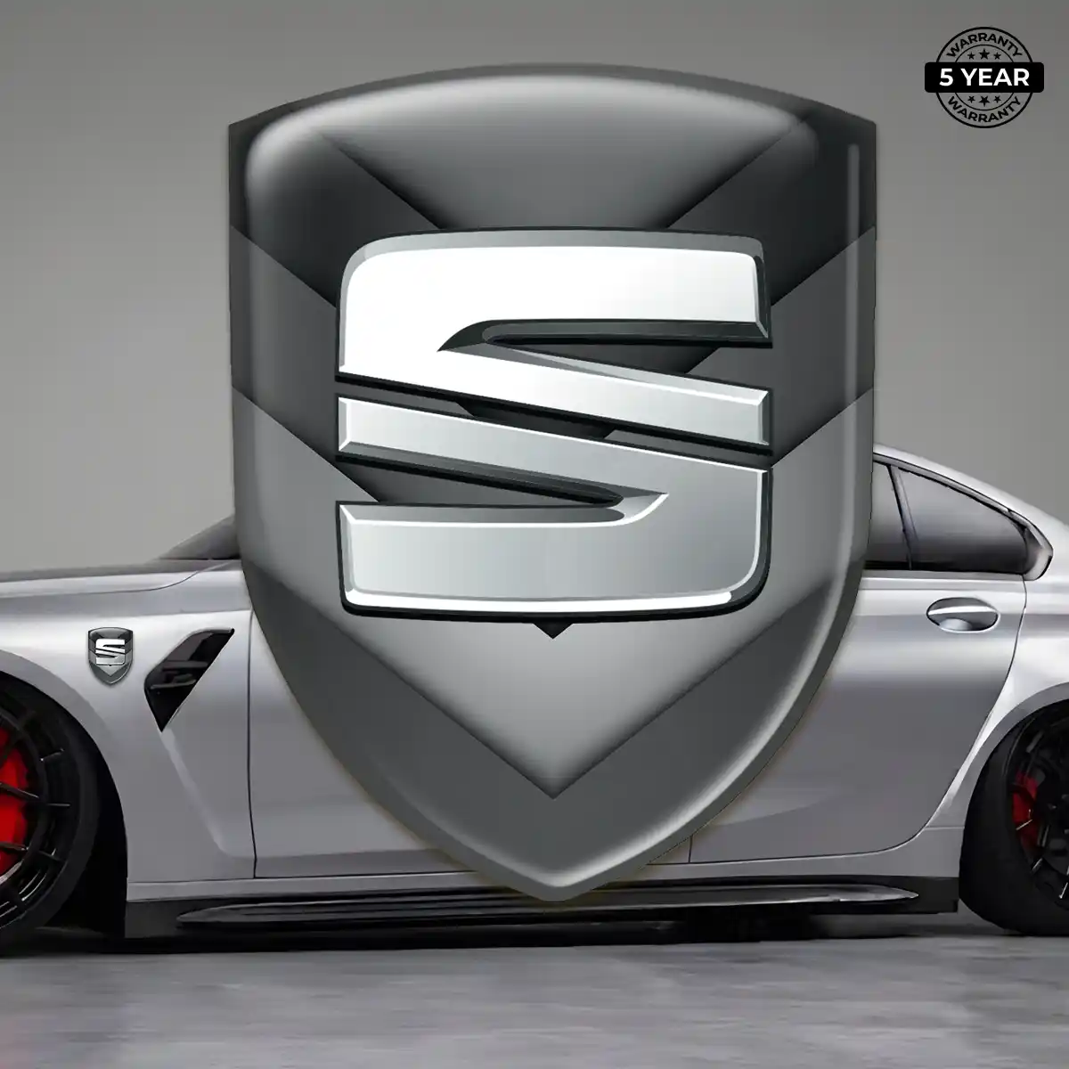 Seat Emblem Logo Badge Signature Grade