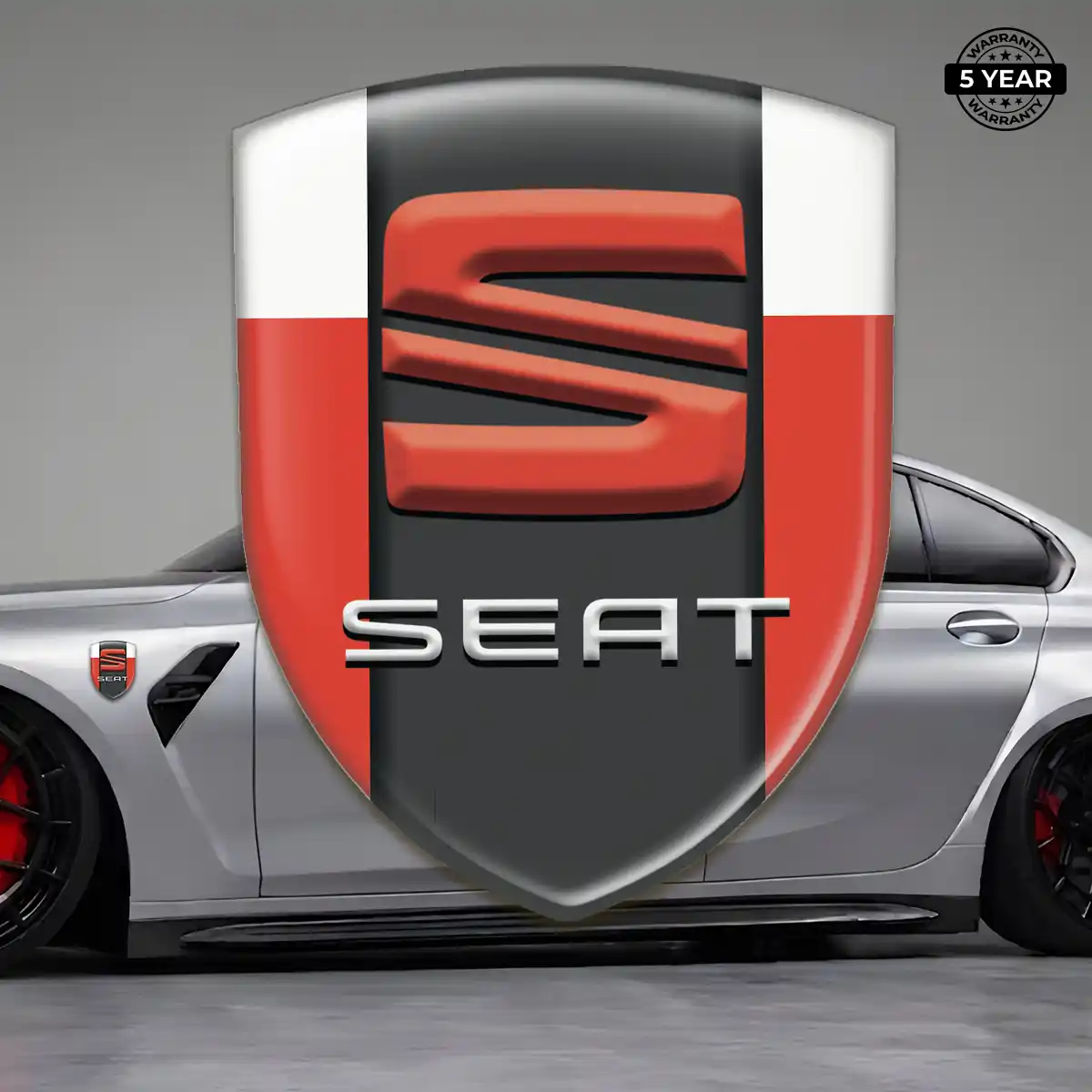 Seat Emblem Logo Badge Superior Craft