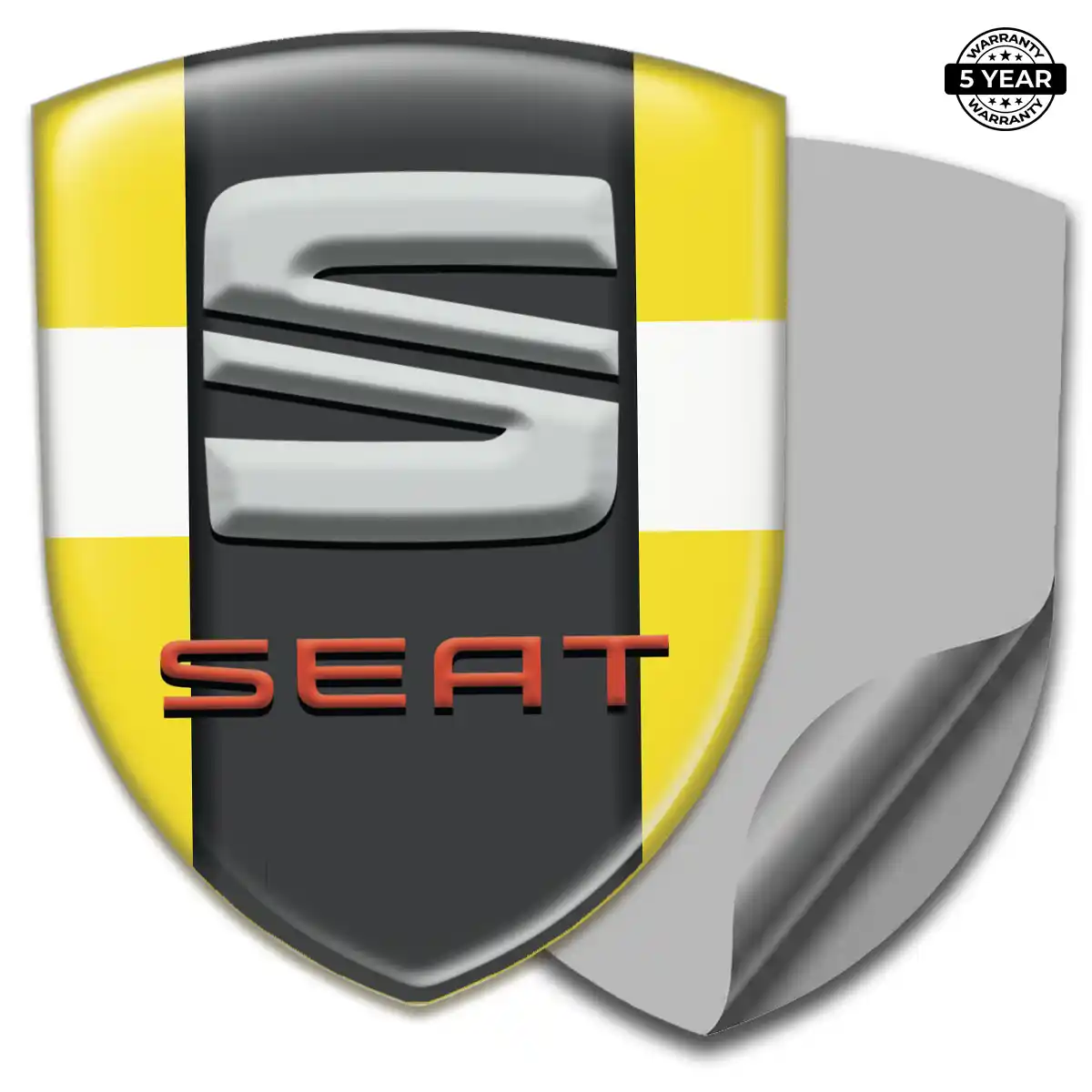 Seat Emblem Logo Elite Finish
