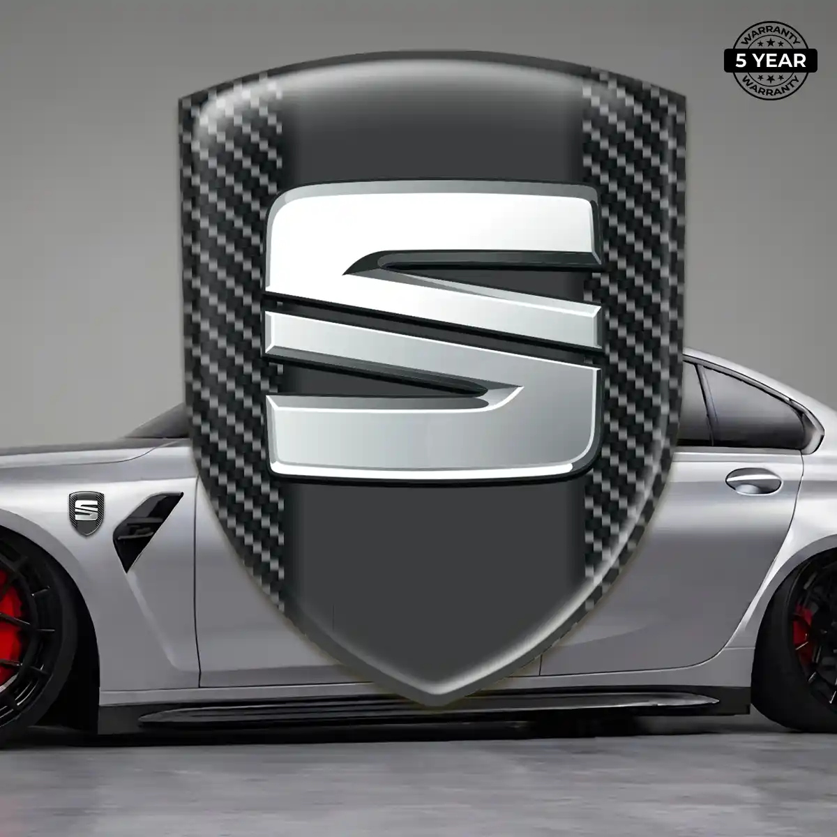 Seat Emblem Logo Prestige Line