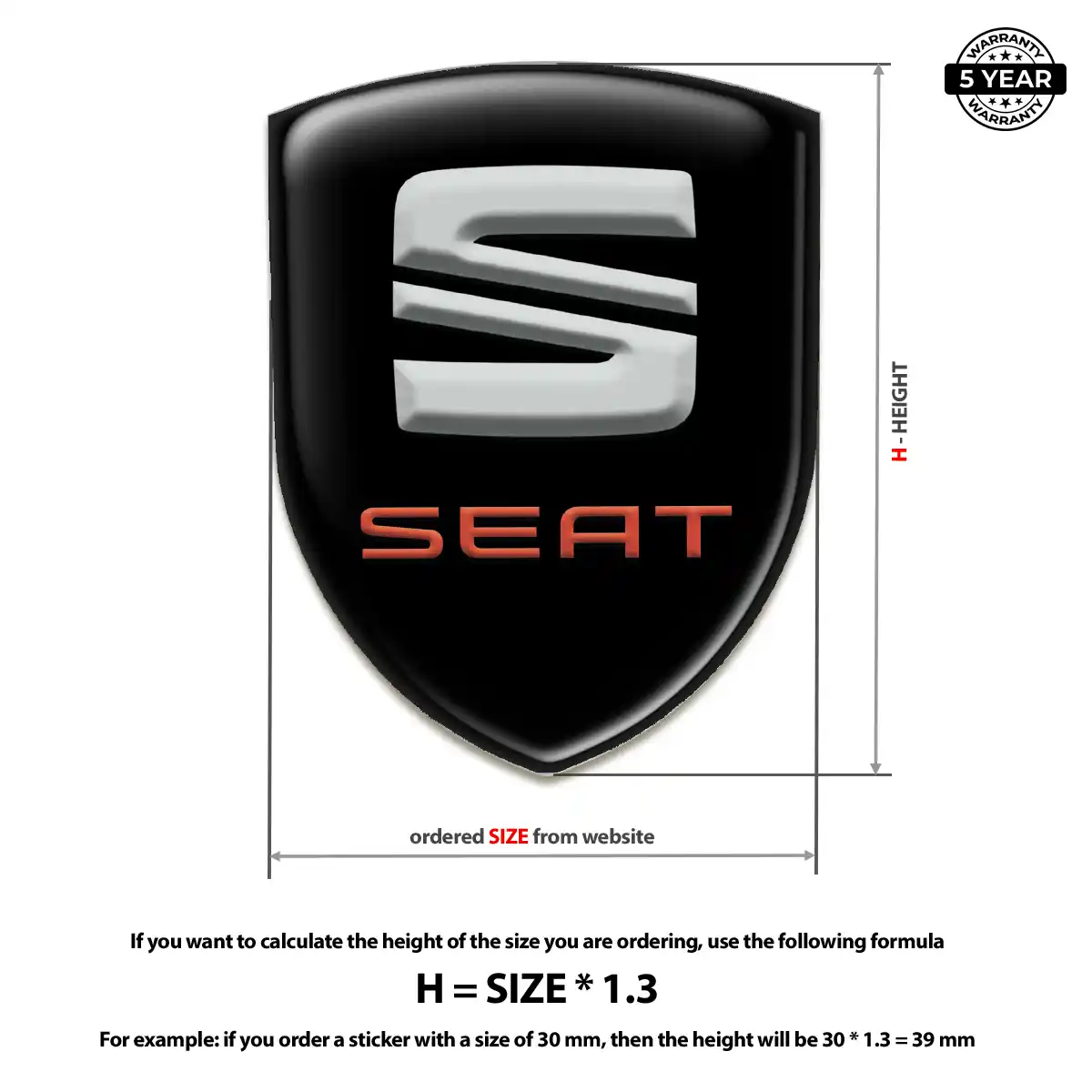 Seat Emblem Logo Refined Design