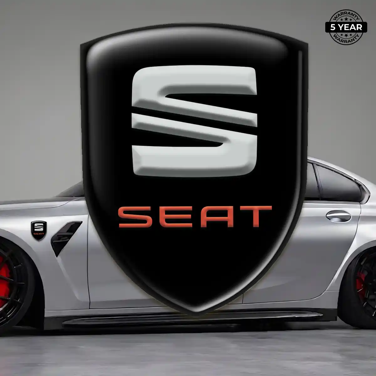 Seat Emblem Logo Refined Design