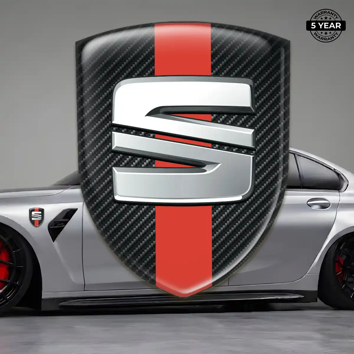 Seat Emblem Logo Signature Grade