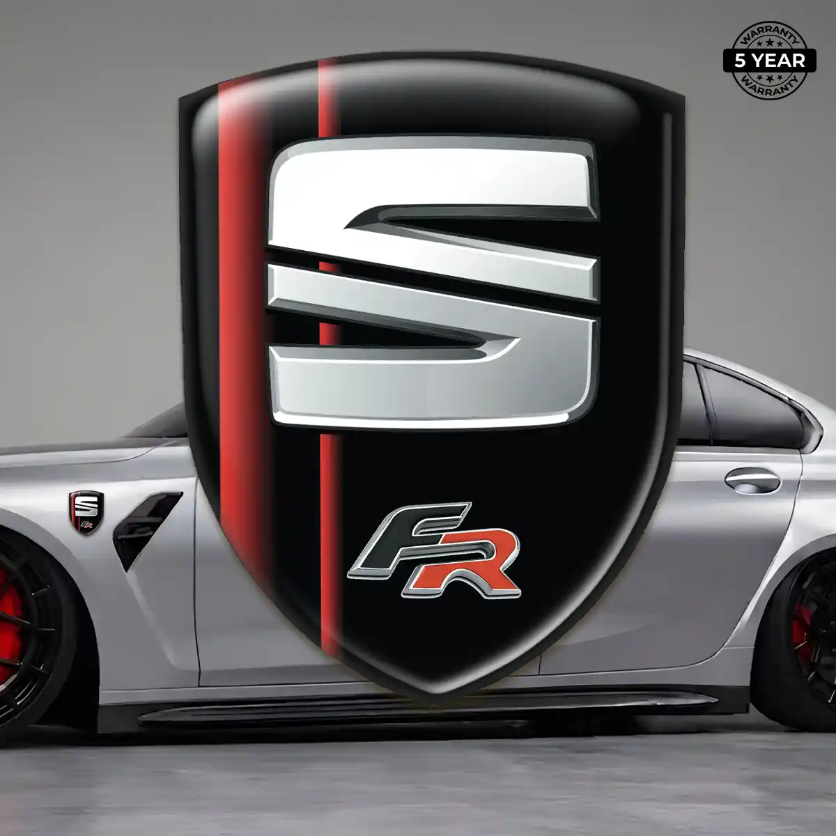 Seat Emblem Refined Design