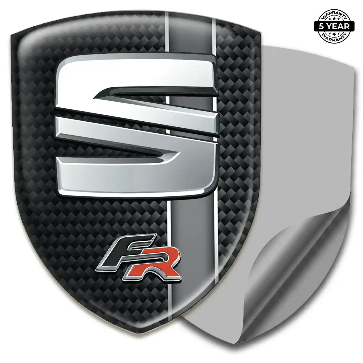 Seat Emblem Shield Prestige Line