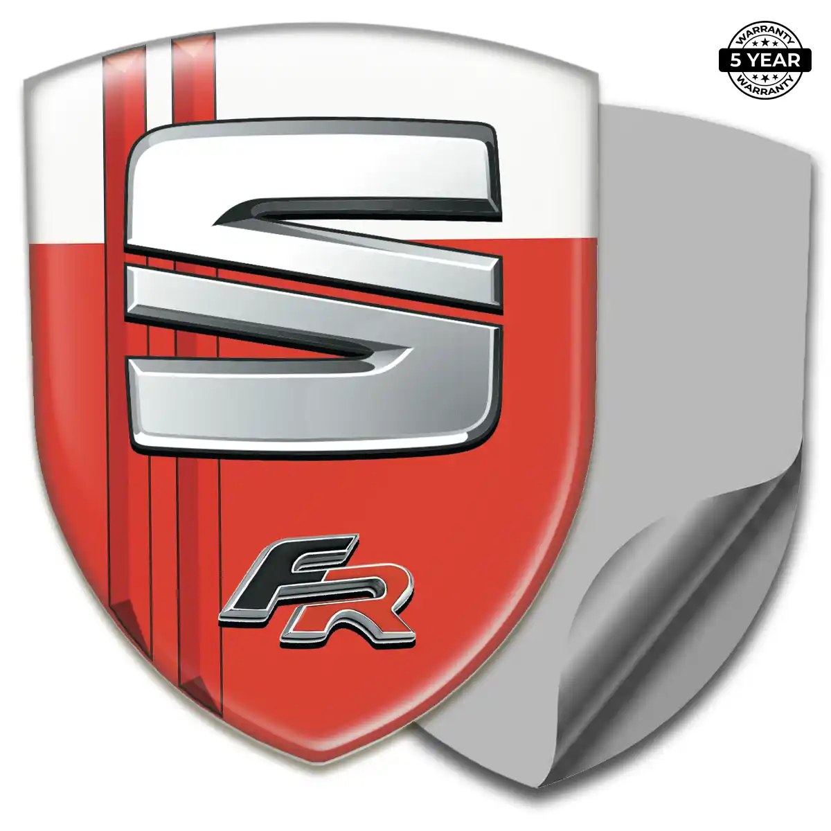 Seat Emblem Shield Signature Grade