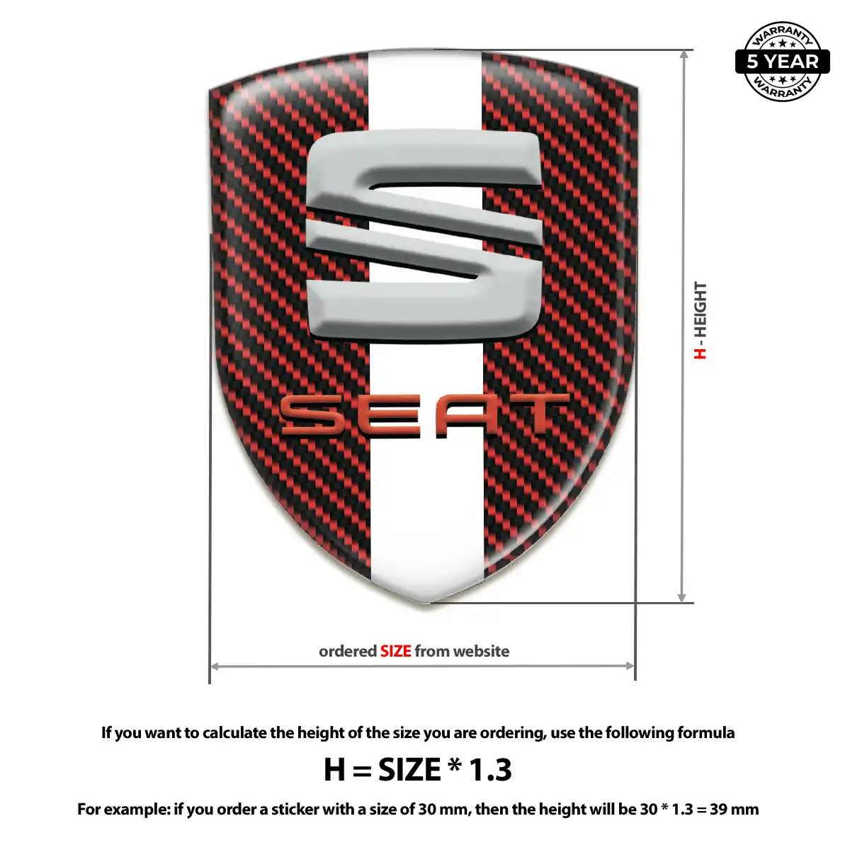 Seat Emblem Signature Grade