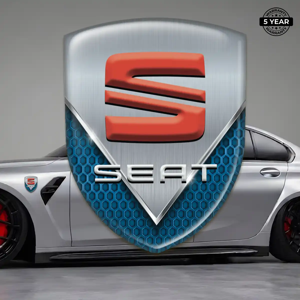 Seat Emblem Silicone Prestige Line