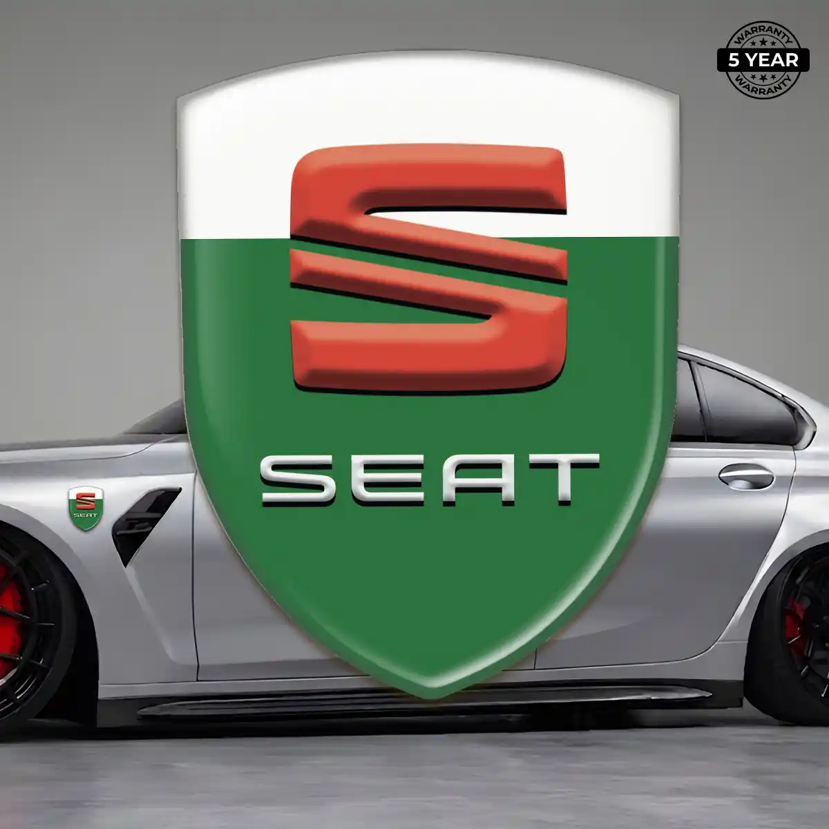 Seat Emblem Silicone Prime Quality