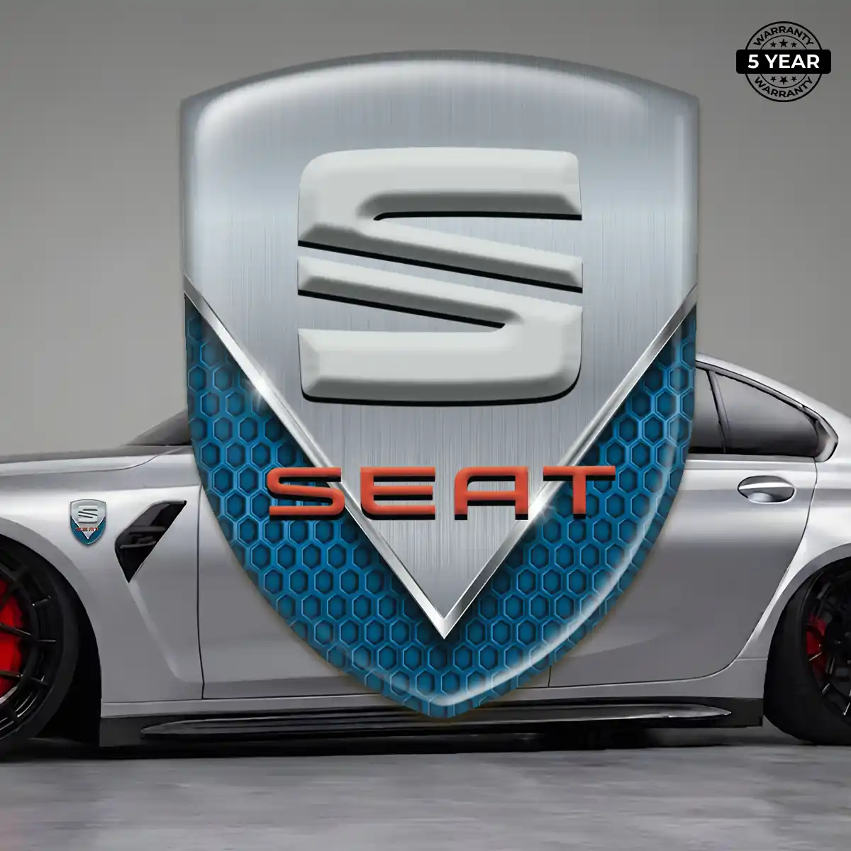 Seat Emblem Silicone Signature Grade