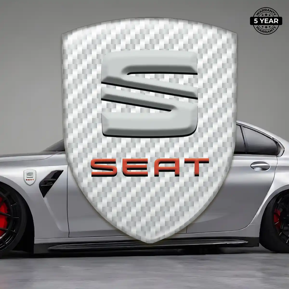 Seat Emblem Sleek Style