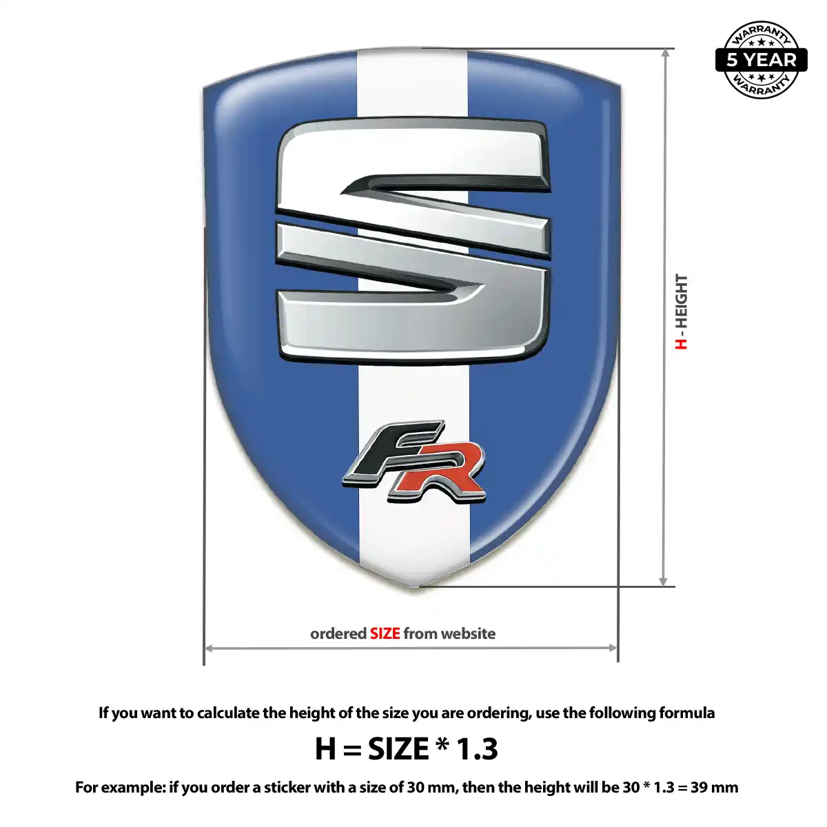 Seat Emblem Superior Craft