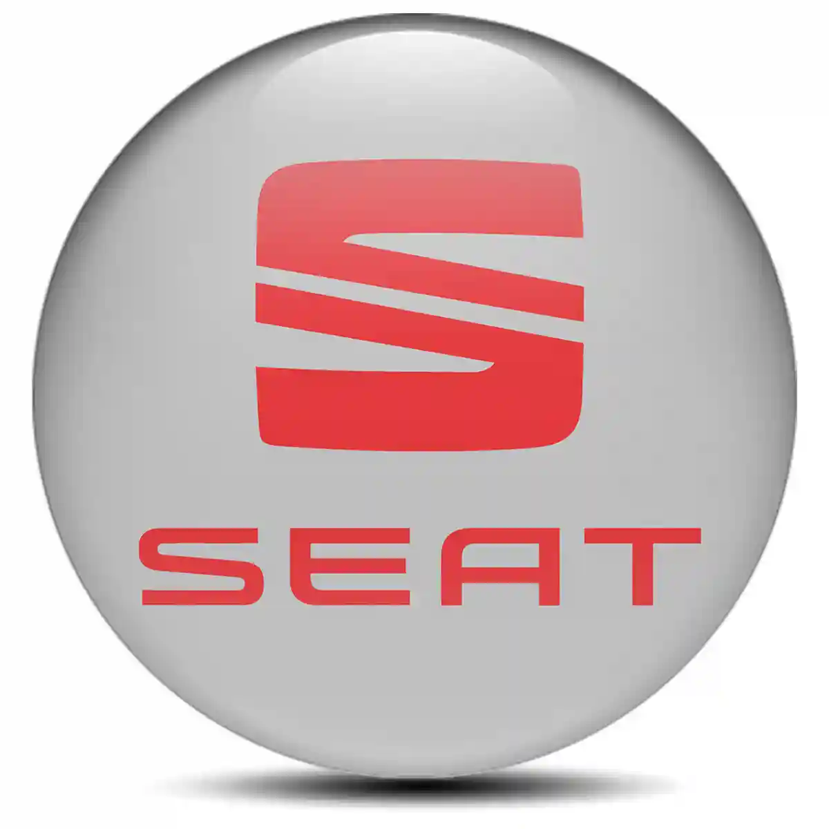 Seat Emblem Wheel Center Caps Sleek Style