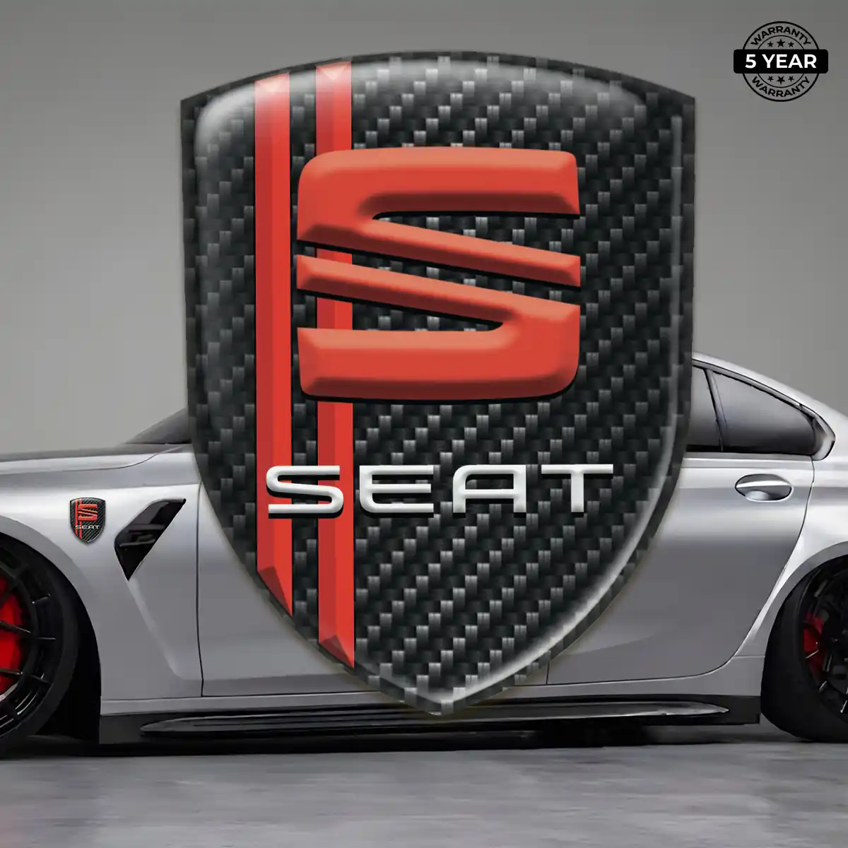 Seat Epoxy Domed Sticker Superior Craft