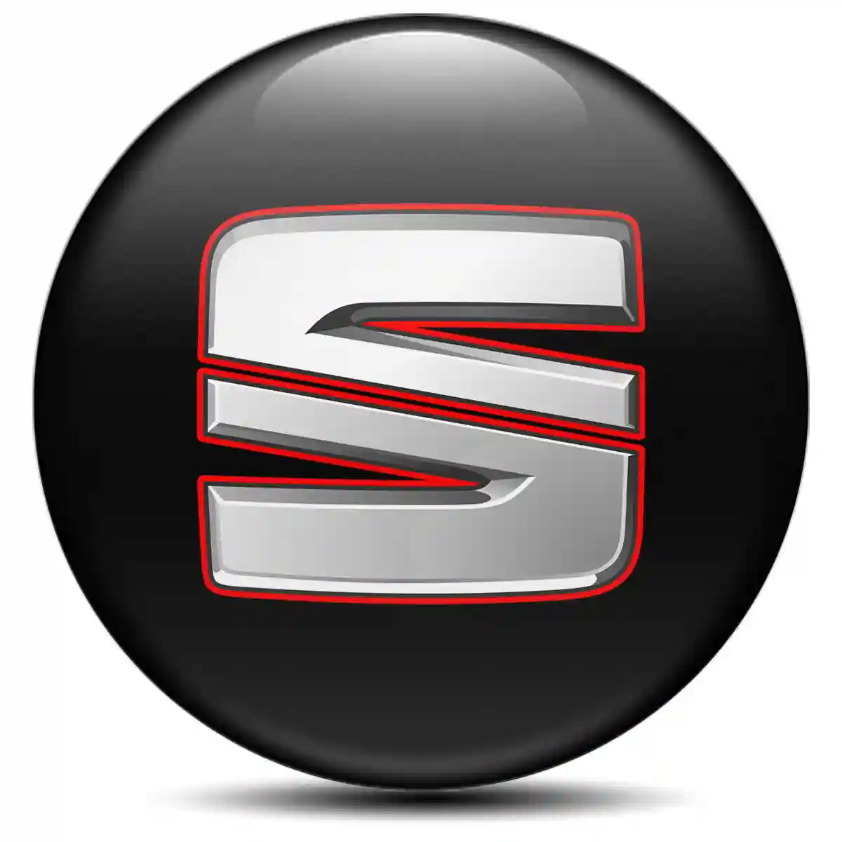 Seat Epoxy Sticker Refined Design