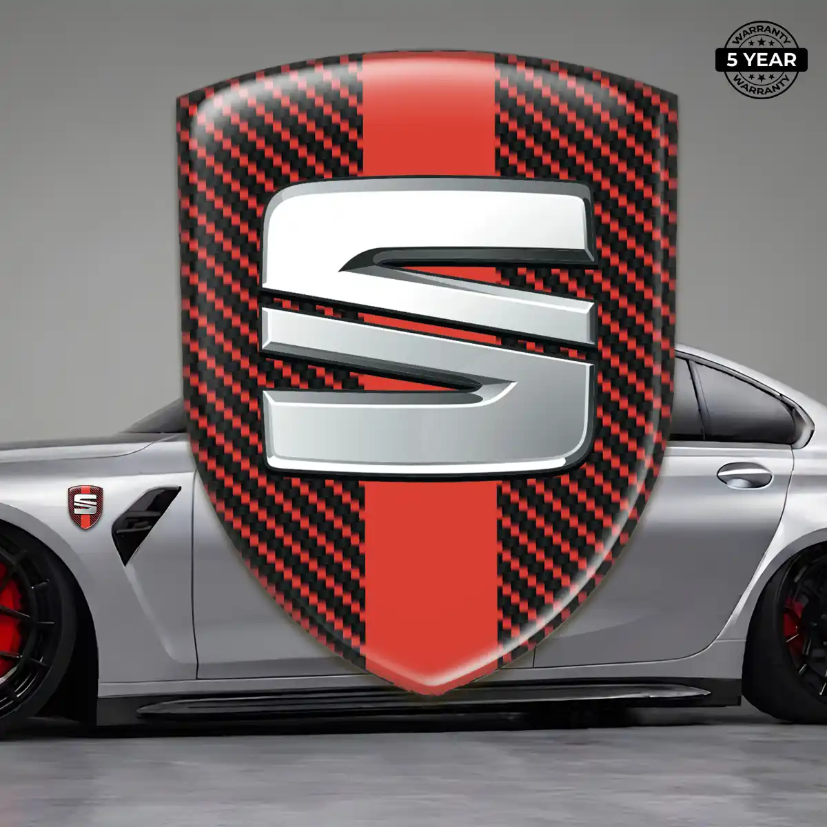 Seat Gel Badge Sticker Prime Quality