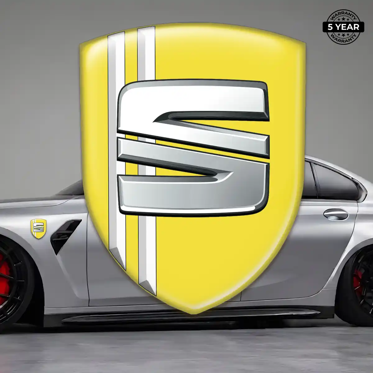 Seat Gel Badge Sticker Signature Grade