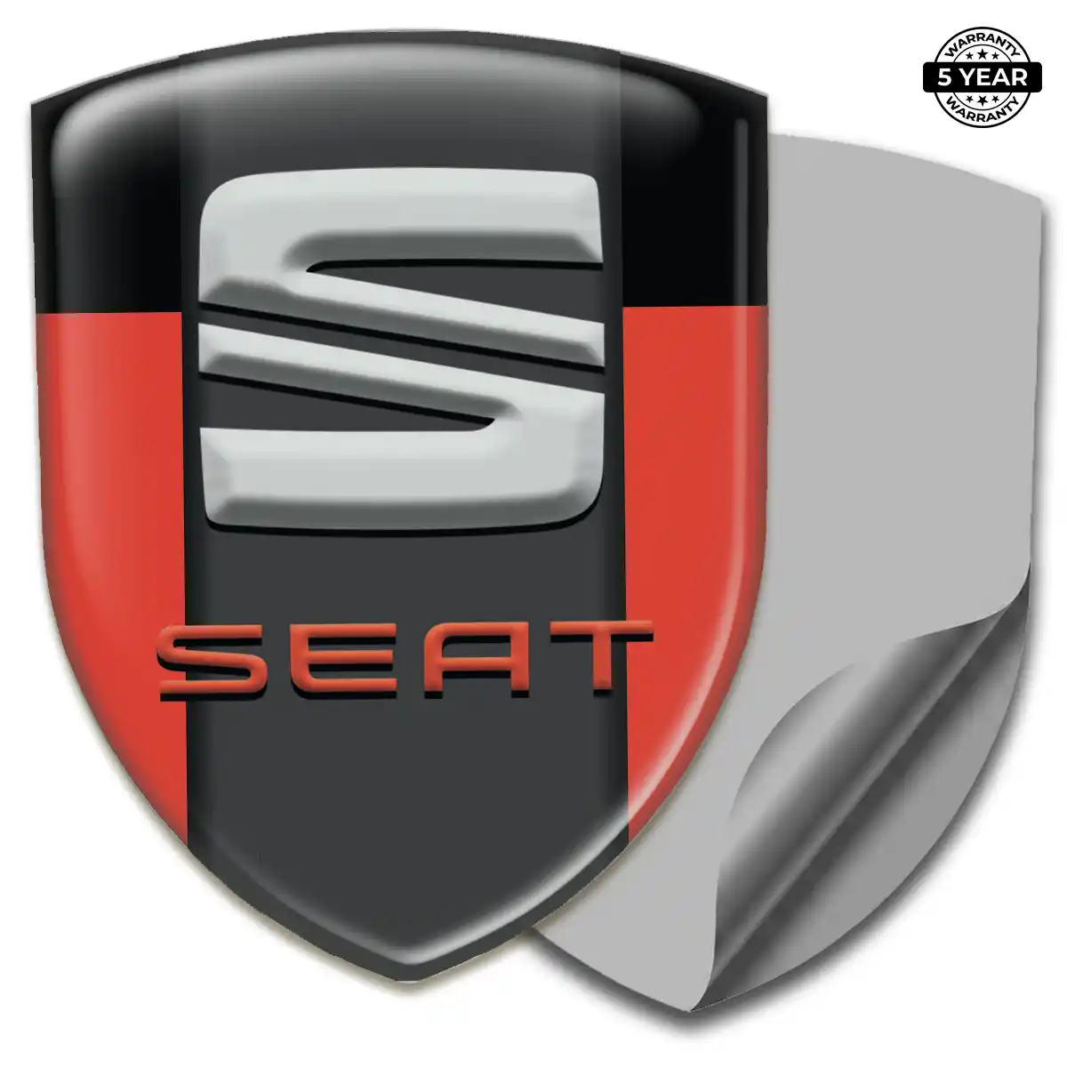 Seat Gel Emblem Sticker Prime Quality